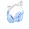 HOCO W42 HEADPHONES CAT CON OREJAS P/NIÑOS BT Auriculares Infantiles Inalámbricos HOCO W42 BT Con Orejas - Crystal Blue