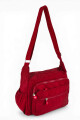 Morral con bolsillos Rojo