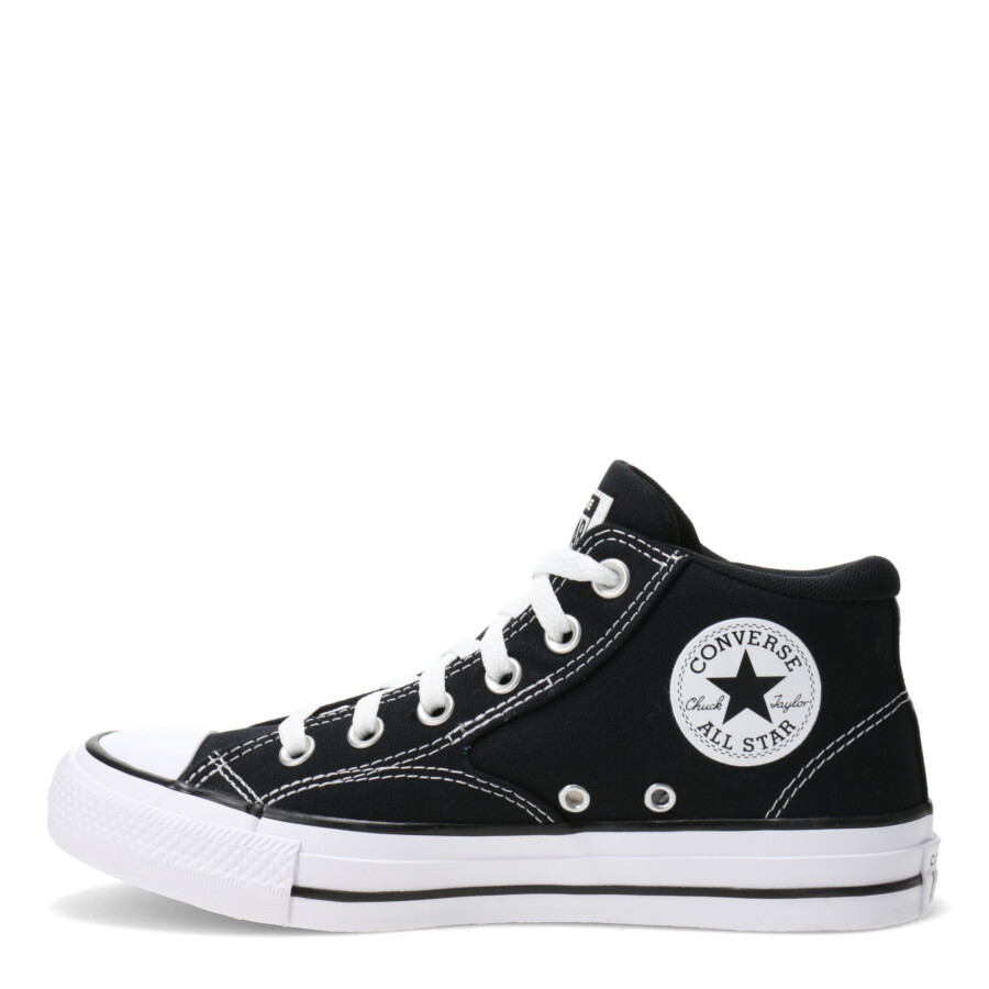 Championes Unisex Converse - All Star Star Malden Street HI Negro - Blanco