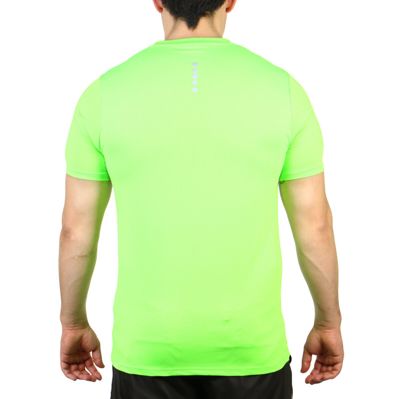 Diadora Hombre Sport T-Shirt - FLUO GREEN Verde Fluo