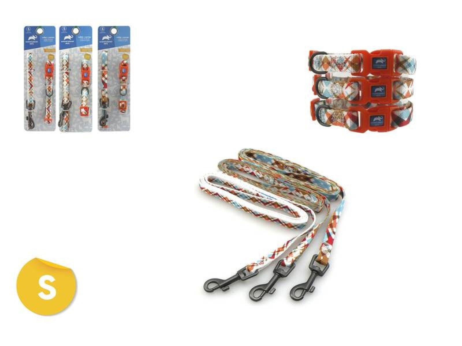 COLLAR Y CORREA PARA PERROS ANIMAL PLANET S 