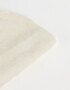 Gorro Romántico Gorro Efecto Peluche - Blanco Crudo