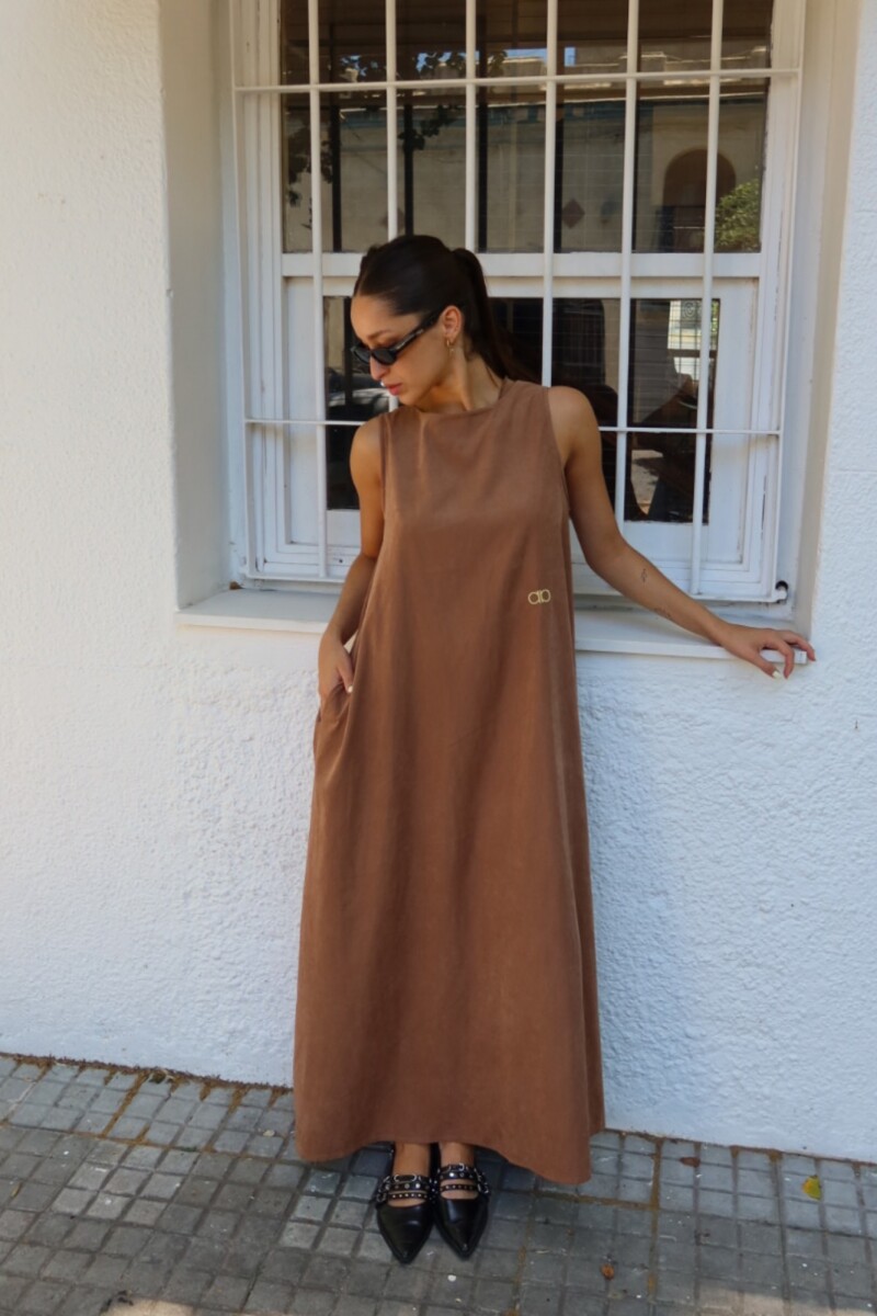 Vestido SOGNO - Marrón 