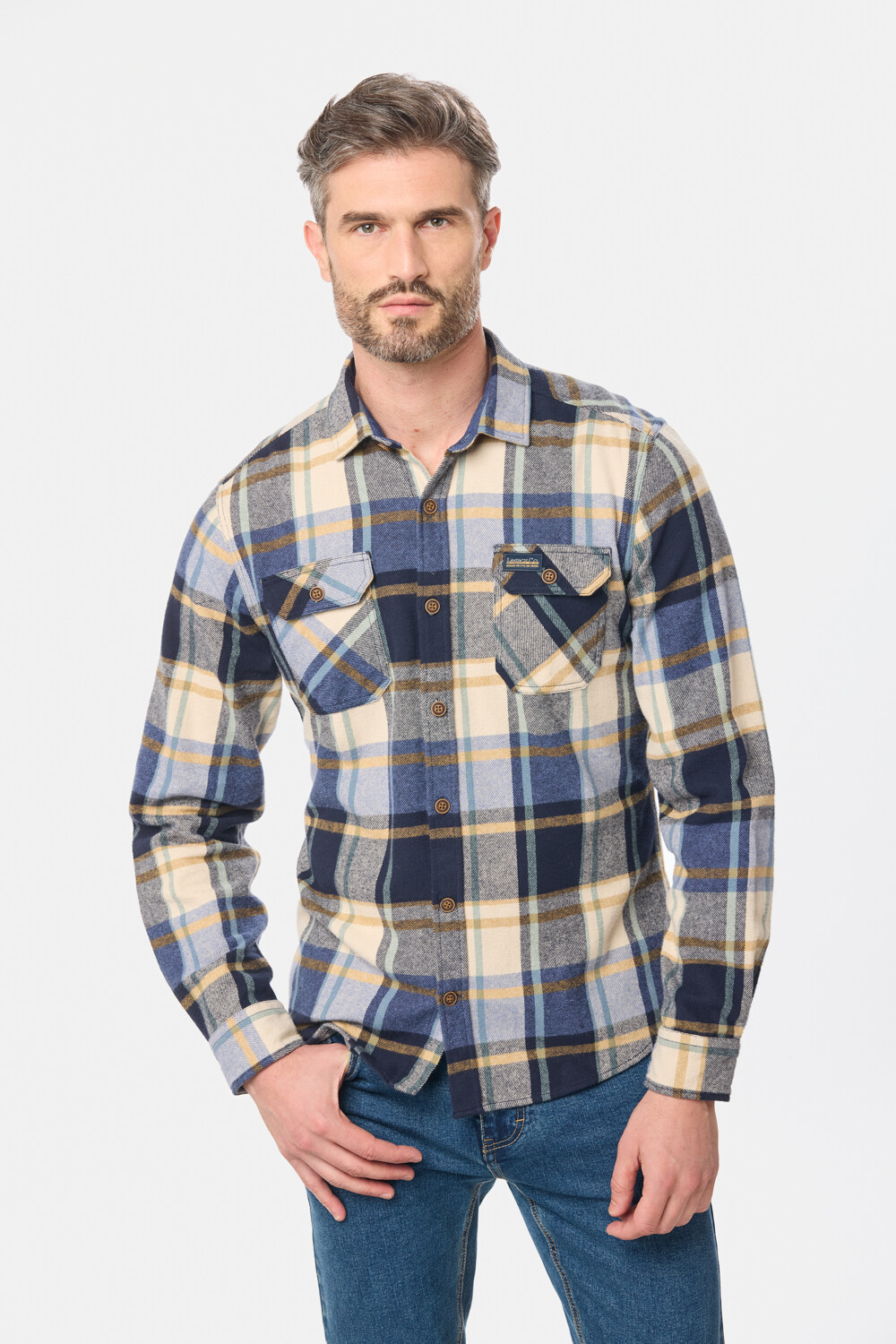 SOBRECAMISA LEÑADORA Azul