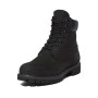 6 Inch Lace Up Waterproof - Hombre Black