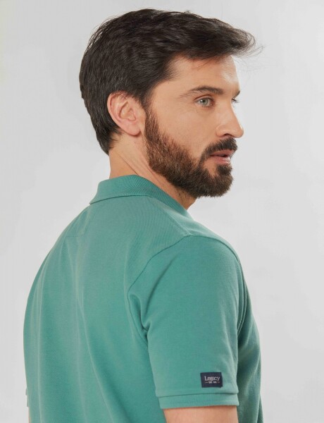 REMERA POLO PIQUÉ Verde