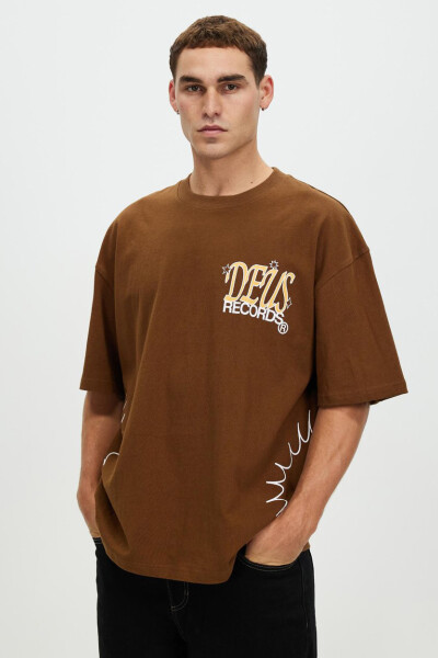 Shimmer Tee Marron