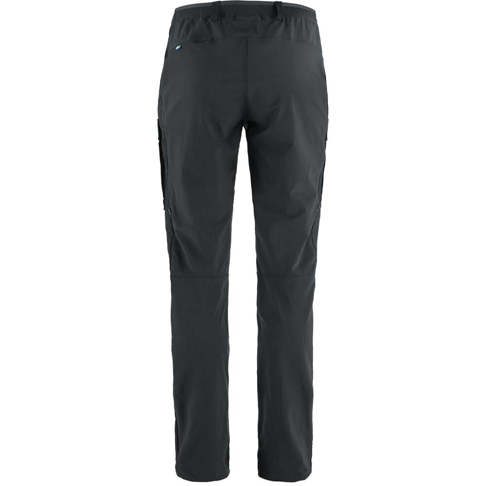 Pantalón Fjallraven Abisko Hybrid Trail Trs W Mujer Black