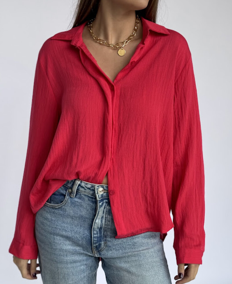 Camisa Lupe rojo