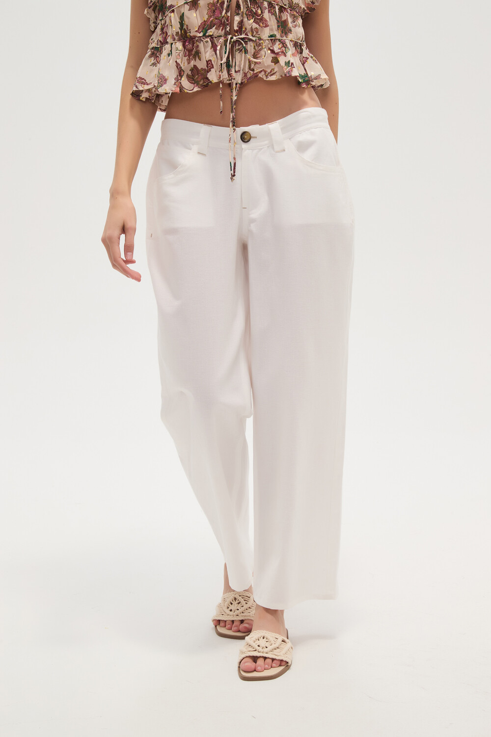 Pantalon Errini Blanco