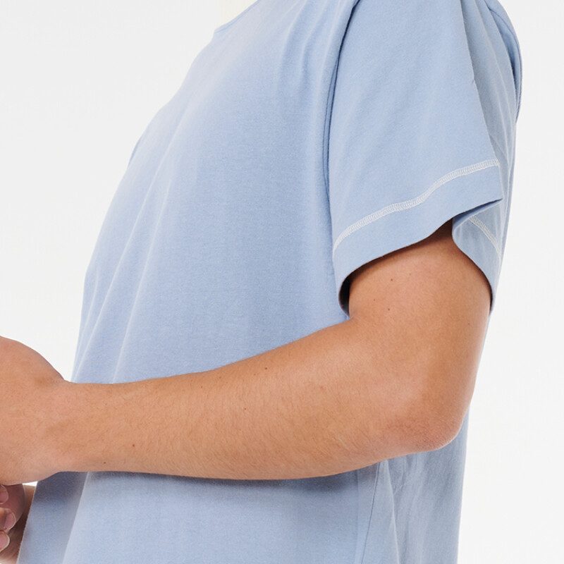 Remera Rip Curl Aots Ty Williams Ringer Tee - Celeste Remera Rip Curl Aots Ty Williams Ringer Tee - Celeste