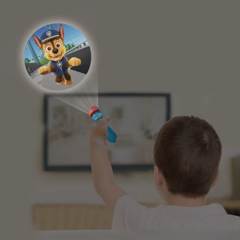 Linterna Proyector con 3 Discos Lexibook Paw Patrol
