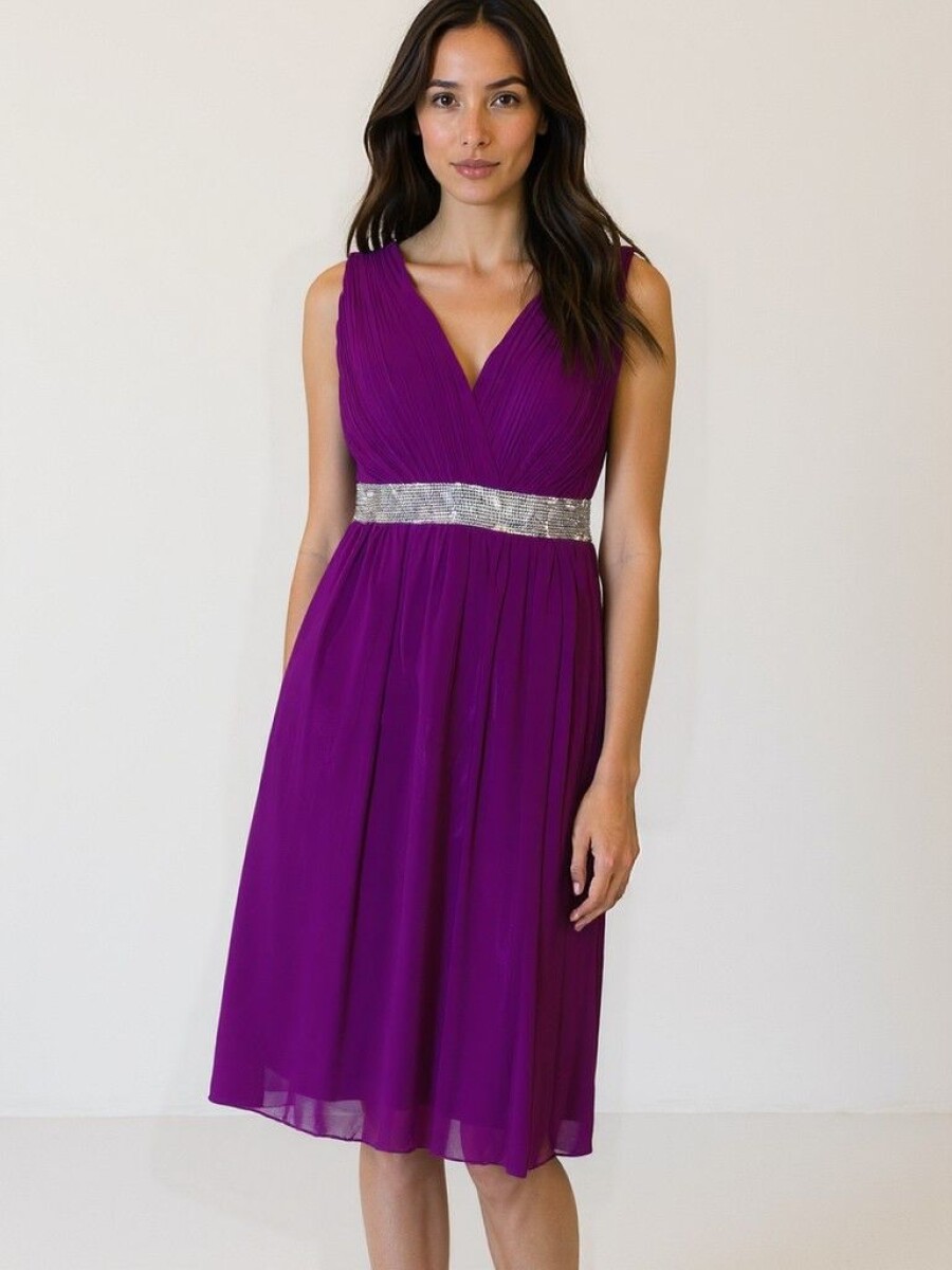 Vestido Midi - Violeta 