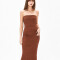 Vestido Runpia Marron Medio