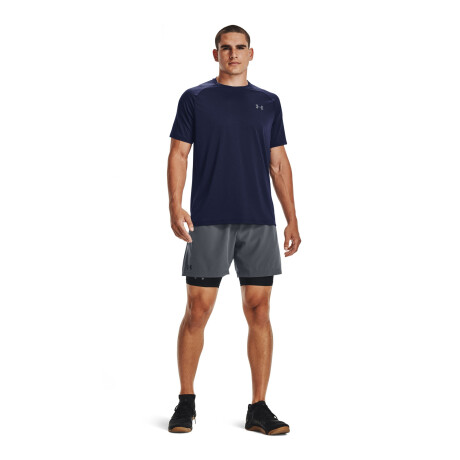 Remera de Hombre Under Armour Tech 2.0 Azul Marino