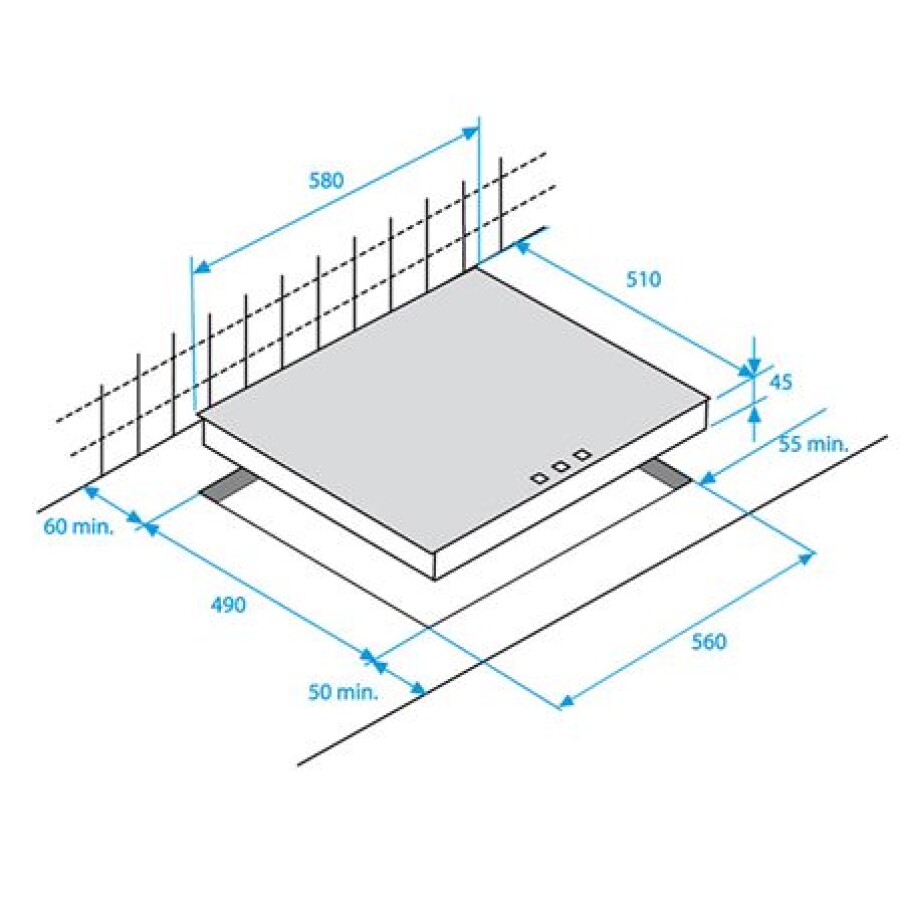 Anafe Eléctrico Beko HIC64400E HIC64400E /COT