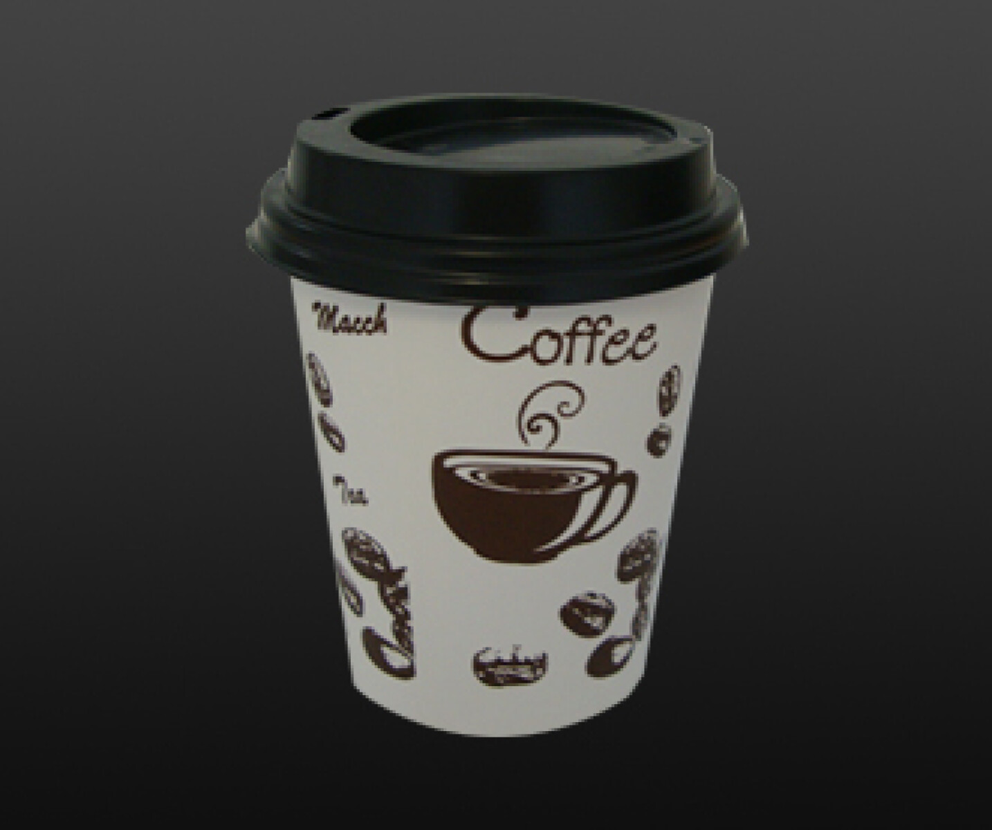 VASO POLIPAPEL 6OZ (180 ml) IMPRESO GENERICO CX1000 