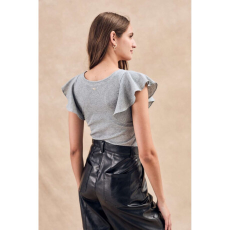 Top Volados Lurex Melange