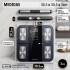 Balanza Digital Bluetooth Baño Bioimpedancia Masa Corporal 8 electrodos Pantalla Color CLEMUR Balanza Digital Bluetooth Baño Bioimpedancia Masa Corporal 8 electrodos Pantalla Color CLEMUR