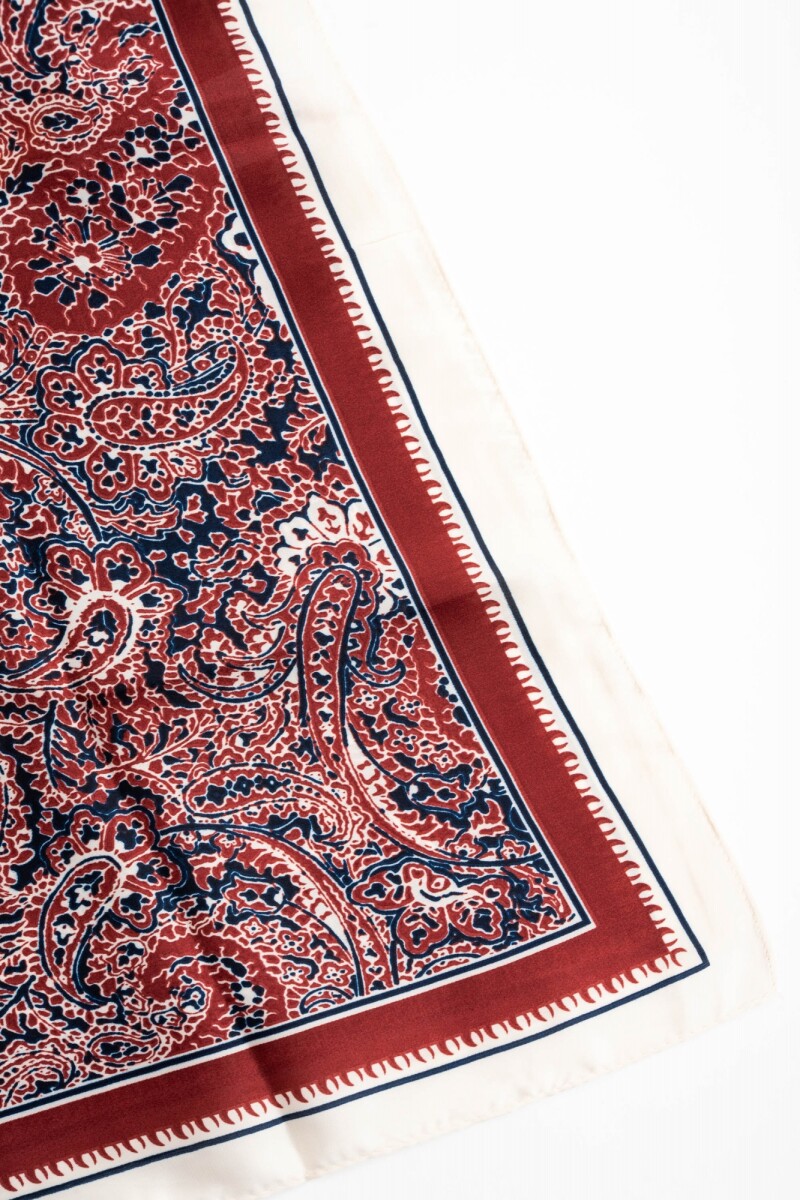 Bandana Paisley Rojo
