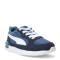 Championes Infantiles Puma Graviton AC Azul Marino - Blanco - Verde