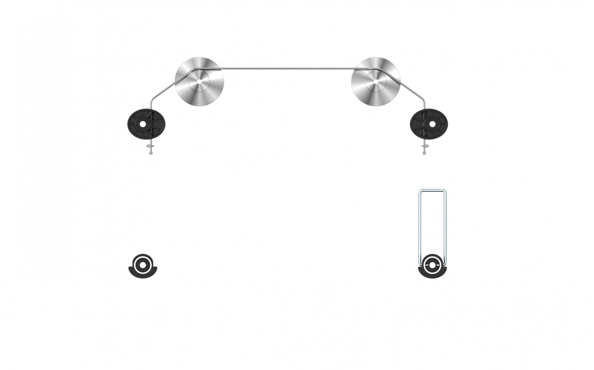 Soporte de Pared para Smart TV LUMI 37"-70" Ultra Slim 