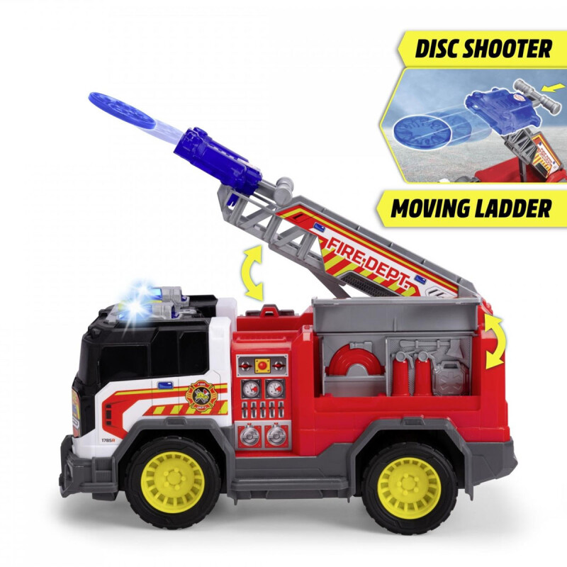 Camión de bomberos Unidad de rescate Dickie Toys Camión de bomberos Unidad de rescate Dickie Toys