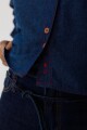 CAMISA AZAR MOM Azul