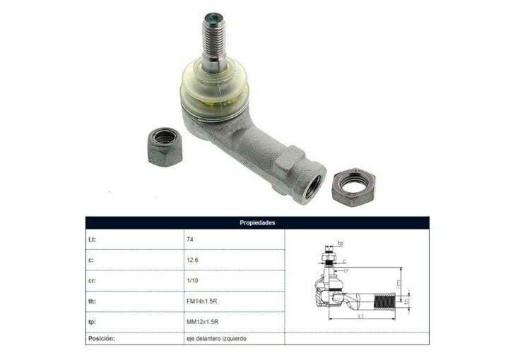 Puntero Chery Fulwin/Cowin Faw Oley Seat Cordoba/Inca Diesel/Toledo Diesel Volks Caddy Ii/Polo 93-25 Izq Puntero Chery Fulwin/Cowin Faw Oley Seat Cordoba/Inca Diesel/Toledo Diesel Volks Caddy Ii/Polo 93-25 Izq
