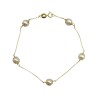 Pulsera perlas - Oro bajo -Sin Piedra-PU80101 sinpiedra