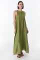 Vestido Duck Verde Militar