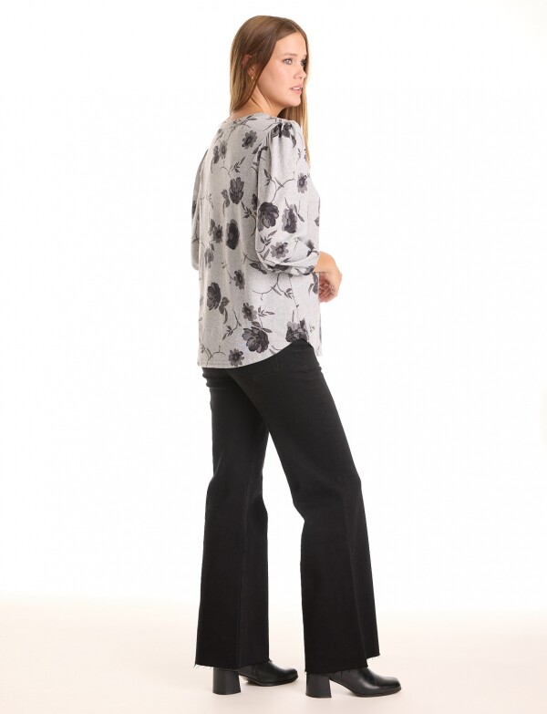 Buzo Soft Print GRIS/MULTI