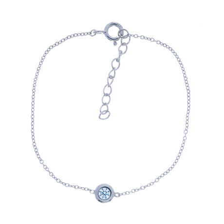 Pulsera de plata 925, Punto de uz Pulsera de plata 925, Punto de uz