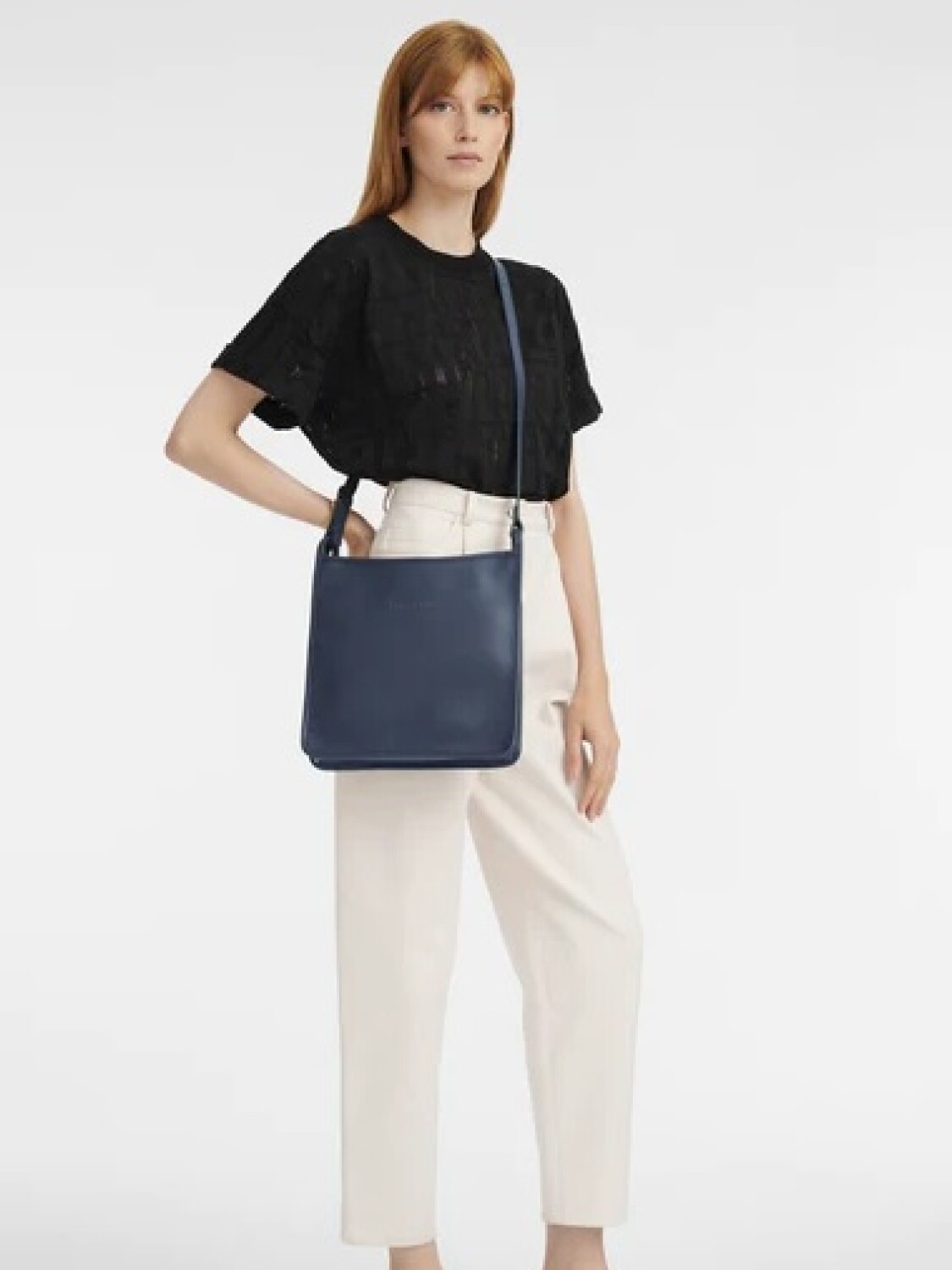 Longchamp -CROSSBODY LE FOULONNÉ M Azul