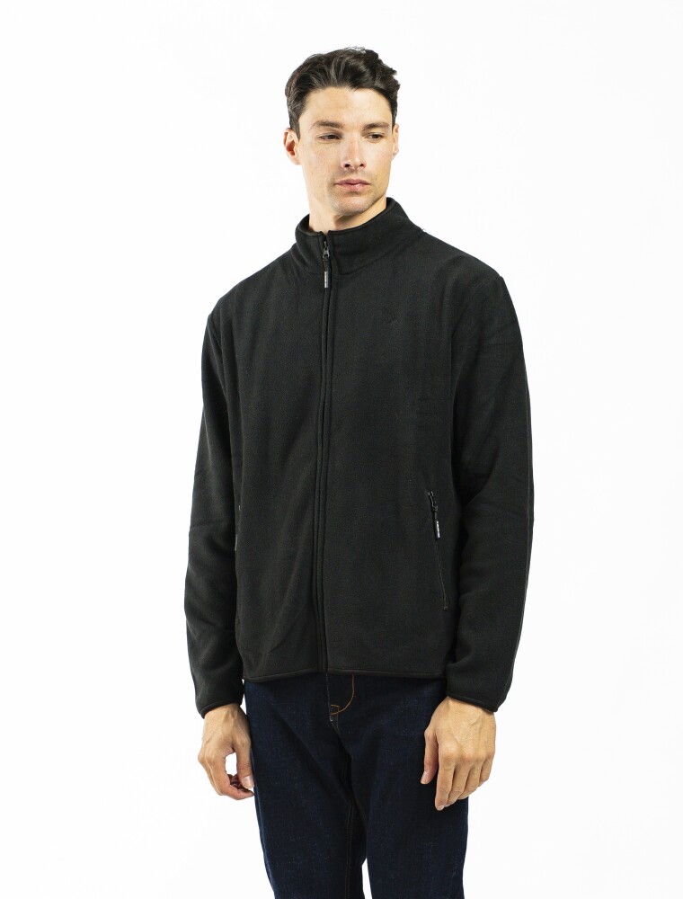 Campera Polar Alaska FW24 Negro