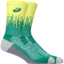 Medias Running Performance Run Sock Crew Unisex Edo Purple/flash Red