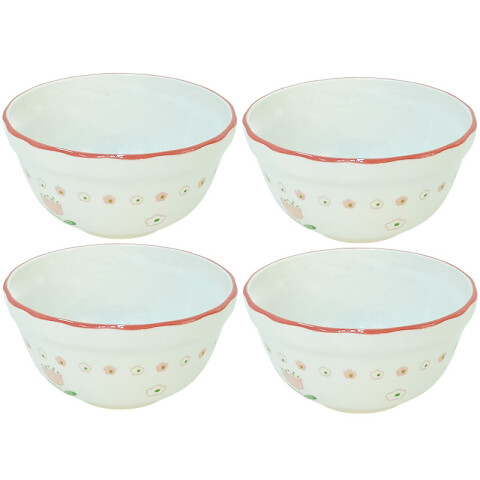 Bowl de cerámica estampado Bowl De Cerámica Estampado