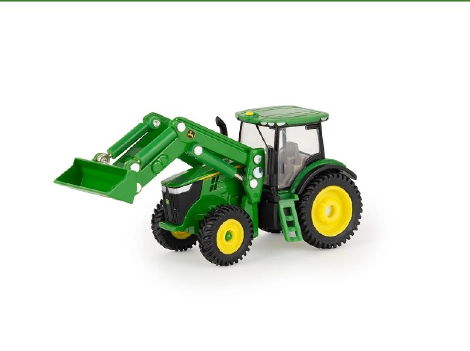 Tractor 7260R a escala 1/64 con pala cargadora 