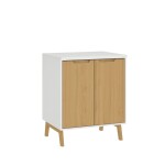 BAJO MESADA - AUXLILAR LINEA WOOD LINEA WOOD BLANCO