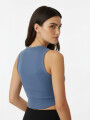 Musculosa Bilto Azul Grisaceo