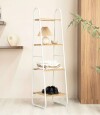 Estanteria 4 Niveles Bambu House Blanco