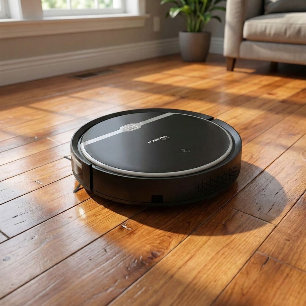 Aspiradora robot Polvo y Agua con Filtro Control Remoto Punktal Aspiradora robot Polvo y Agua con Filtro Control Remoto Punktal