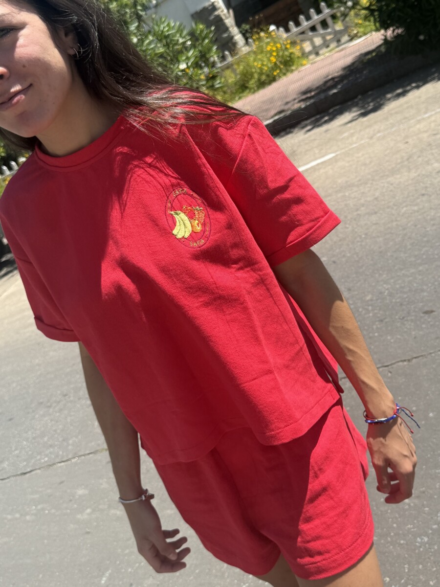 TSHIRT LA VERDULERIA - Rojo 