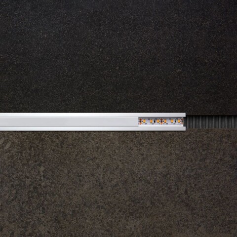 Lumiere Listello Led Embutible 2,5m Cromo Mate Lumiere Listello Led Embutible 2,5m Cromo Mate