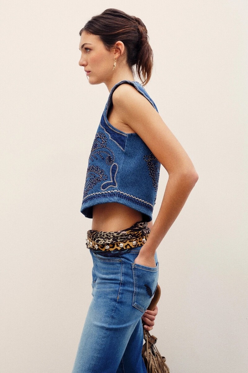 CHALECO YUKI PATCH Azul