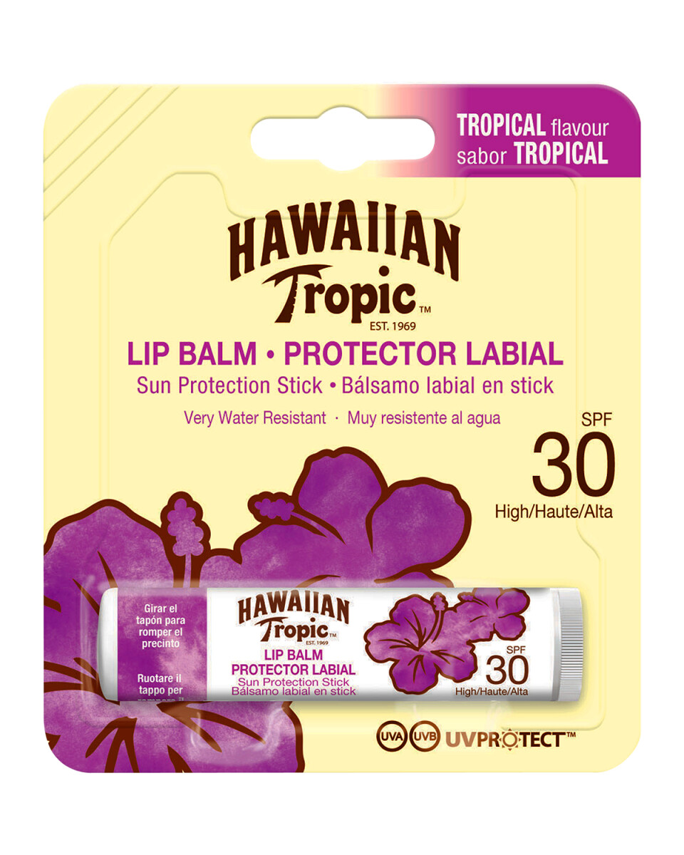 Protector solar labial Hawaiian Tropic Lip Balm FPS 30 