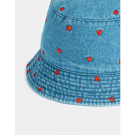 Sombreros Romántico Azul Gastado