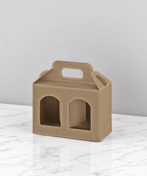 Caja corrugada 2 ventanas 17x8x12 - 35288 - AVANA Caja corrugada 2 ventanas 17x8x12 - 35288 - AVANA