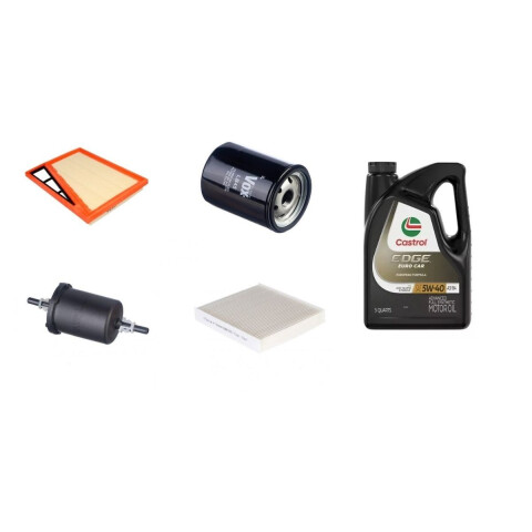 KIT DE FILTROS Y ACEITE 5W40 CASTROL Kit De Filtros Y Aceite 5w40 Castrol