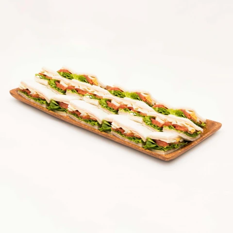 Sandwiches Blancos Olímpicos copetin x24 Sandwiches Blancos Olímpicos copetin x24